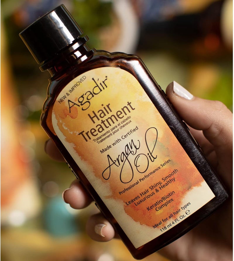 Agadir Argan Oil Hair Treatment - 118 ml Leave-In Treatment for Shiny, Smooth, and Healthy Hair - Image 3